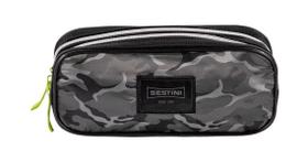 Estojo Escolar Infantil Duplo Sestini 066134-00 Camuflado Estojo Escolar Infantil Duplo Sestini 066134-00 Camuflado