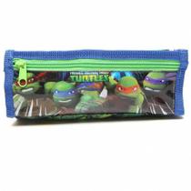 Estojo Escolar Infantil Duplo Tartarugas Ninja P Verde Dmw