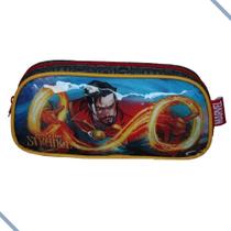 Estojo Escolar Infantil Juvenil Doutor Estranho Marvel - Luxcel