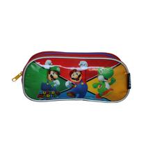 Estojo Escolar Infantil Juvenil Gamers Super Mario World