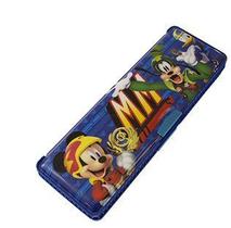 Estojo escolar infantil mickey retangular com 2 divisórias e fecho imantado Estojo escolar infantil mickey retangular com 2 divisórias e fecho imantado