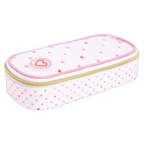 Estojo Escolar Infantil Minibox Académie Coração Rosa - Tilibra Estojo Escolar Infantil Minibox Académie Coração Rosa - Tilibra