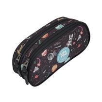 Estojo Escolar Infantil Organizado Lapis Caneta 2 Compartimentos Meninas Menino Up4 You