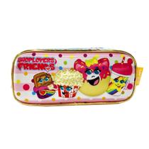 Estojo Escolar Infantil Pipoca Doce Chocolate 3d Meninas Estojo Escolar Infantil Pipoca Doce Chocolate 3d Meninas