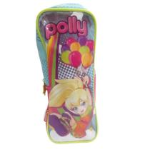 Estojo Escolar infantil Polly Pocket 3 Divisorias Sestini