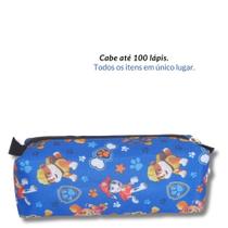 Estojo Escolar Infantil Porta Lapis Feminino Masculino - Estojo Box - Pikuka