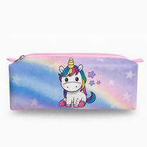 Estojo Escolar Infantil Porta Lápis Feminino Masculino Grande Reforçado Criança