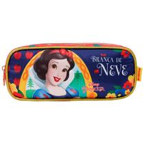 Estojo Escolar Infantil Princesa Branca De Neve Disney