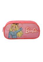 Estojo Escolar Infantil Simples Barbie Luxcel EI38184BB