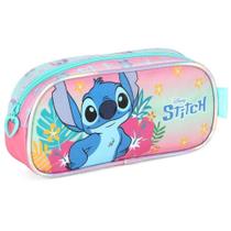 Estojo Escolar Infantil Stitch Havai Luxcel Estojo Escolar Infantil Stitch Havai Luxcel