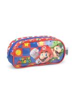Estojo Escolar Infantil Super Mario Luigi Luxcel Original