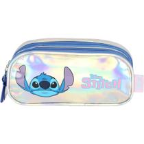 Estojo Escolar Infantil Triplo Luxcel EI41685SC Stitch Estojo Escolar Infantil Triplo Luxcel EI41685SC Stitch