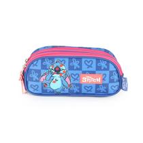 Estojo Escolar Infantil Triplo Stitch Angel Luxcel