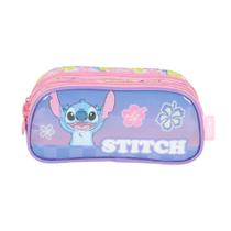 Estojo Escolar Infantil Triplo Stitch Colorido Up4you - Luxcel