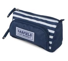 Estojo Escolar Juvenil Duplo Garfield Et40243gf