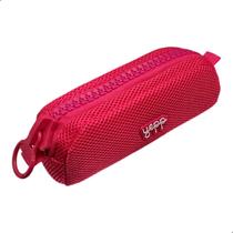 Estojo Escolar Juvenil Poliester Telado Forro 23x8,5x8,5cm Yepp EST12033