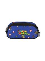 Estojo Escolar Juvenil Super Mario Et47573 - Azul