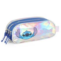 Estojo Escolar Lilo E Stitch Infantil Adulto Prata Menina Estojo Escolar Lilo E Stitch Infantil Adulto Prata Menina