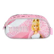 Estojo Escolar Luxcel Barbie Fashion Rosa Estojo Escolar Luxcel Barbie Fashion Rosa