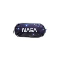 Estojo Escolar Maculino Foguete Nasa Azul Escuro Estojo Escolar Maculino Foguete Nasa Azul Escuro