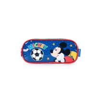 Estojo Escolar Masculino 2 Compartimentos Mickey Verde Estojo Escolar Masculino 2 Compartimentos Mickey Verde