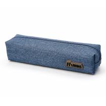Estojo Escolar Masculino Azul 20x5cm Estilo Jeans Estojo Escolar Masculino Azul 20x5cm Estilo Jeans