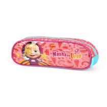 Estojo Escolar Masha E Urso Salmão Ref.EI39084MUSL Luxcel Estojo Escolar Masha E Urso Salmão Ref.EI39084MUSL Luxcel