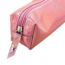 Estojo Escolar Médio Holográfico - School Basics Estojo Escolar Médio Holográfico - School Basics