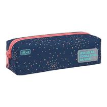 Estojo Escolar Médio Simples Académie Dots TILIBRA