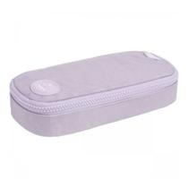 Estojo Escolar Mini Box Happy Lilas Tilibra