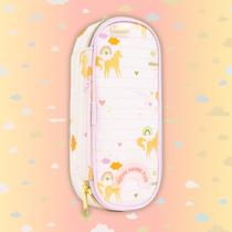 Estojo Escolar / Necessaire Mini Box Blink Unicórnio - Tilibra Estojo Escolar / Necessaire Mini Box Blink Unicórnio - Tilibra