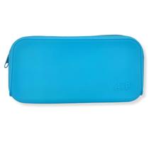 Estojo Escolar Necessaire Silicone Emborrachado C/ Ziper Brw Estojo Escolar Necessaire Silicone Emborrachado C/ Ziper Brw