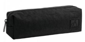 Estojo Escolar Nylon Médio Académie Preto Tilibra