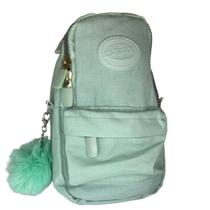 Estojo Escolar Nylon Mini 2 Divisórias Juvenil Com Pompom