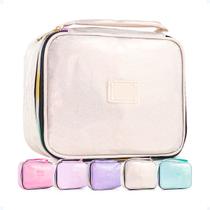 Estojo Escolar Organizador Box Papelaria Fofa Compartimentos