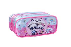 Estojo Escolar Panda Babys Estojos Kids
