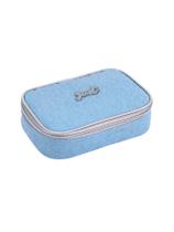 Estojo Escolar Penal Box Jeans Glitter Estojo Escolar Penal Box Jeans Glitter