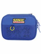 Estojo Escolar Penal Box Sonic Gamer Original ET49844
