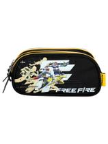 Estojo Escolar Penal Triplo Free Fire Gamer ET49788