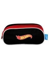 Estojo Escolar Penal Triplo HOT WHEELS ET49985 Original