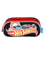 Estojo Escolar Penal Triplo HOT WHEELS ET49985 Original