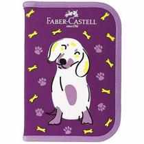 Estojo Escolar Pets Cachorro Faber Castell