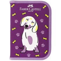 Estojo Escolar Pets Cachorro Faber Castell
