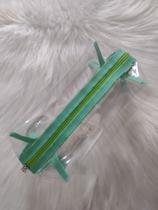 Estojo escolar plástico cristal transparente