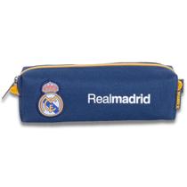 Estojo Escolar Real Madrid Futebol Cor Azul Bolsinha