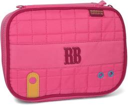 Estojo Escolar Rebecca Bonbon Nylon RB Grande 100 Pens (Rosa) Estojo Escolar Rebecca Bonbon Nylon RB Grande 100 Pens (Rosa)