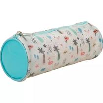 Estojo Escolar Redondo PVC Fashion - School Basics Estojo Escolar Redondo PVC Fashion - School Basics