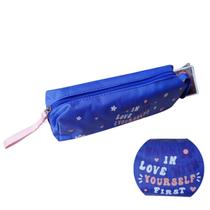 Estojo Escolar Roxo Fall In Love Feminino Juvenil Clio Estojo Escolar Roxo Fall In Love Feminino Juvenil Clio
