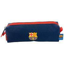 Estojo Escolar Simples Esportivo Azul Barcelona - Xeryus