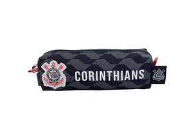 Estojo Escolar Simples Futebol Corinthians Timão Original Estojo Escolar Simples Futebol Corinthians Timão Original